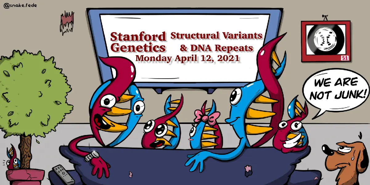 2021 Stanford Genetics Conference SVs and DNA Repeats